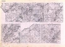 Crow Wing - Klondike, Deerwood, Nokay Lake, Long Lake, Bay Lake, Portage, Clearwater, Homecroft, Crocker, Wolf, Rice, Minnesota State Atlas 1925c